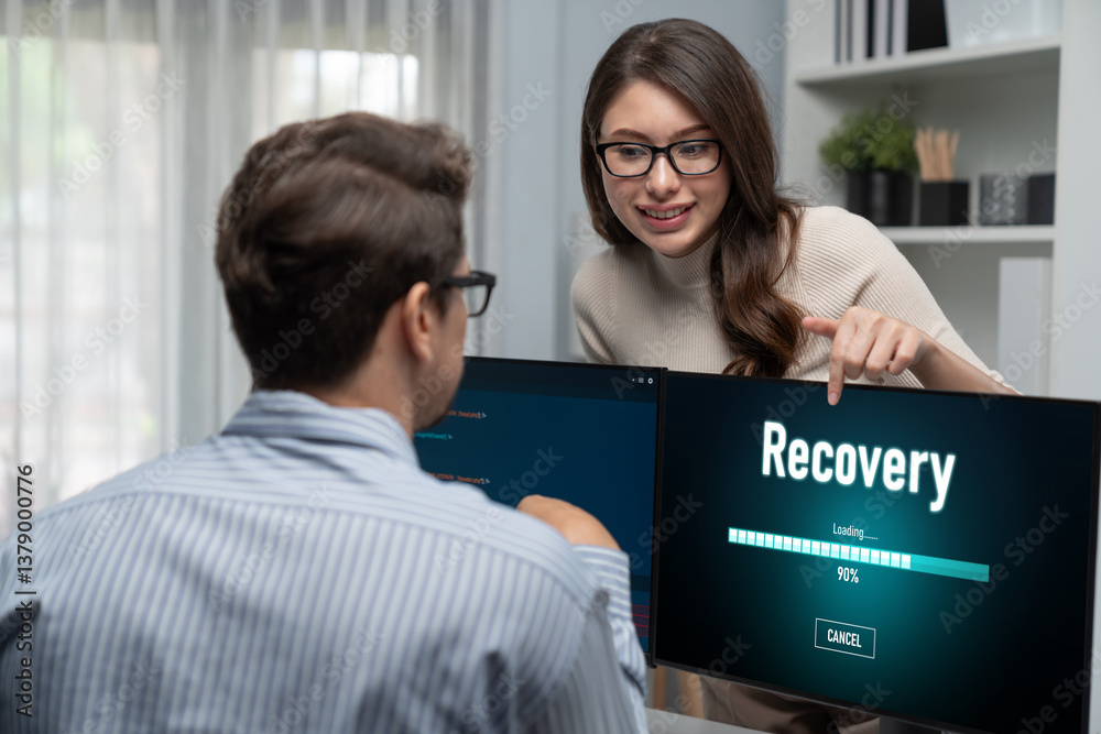 Poster data backup restoration recovery restore data from cloud storage brisk and provide planned network r