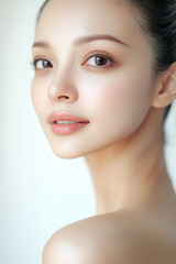 Cosmetology, beauty and spa concept model