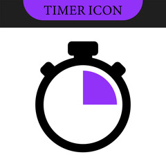 Timer and stopwatch vector icons set. Countdown timer vector icons. Time management. Deadline, punctuality and time management and optimization Countdown 5, 10, 20, 30, 60 minutes. Vector illustration