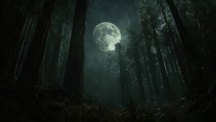 spooky halloween background