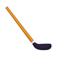 Sport Vector Illustration Minimalist Athletic Vector  for Fitness & Gym Equipment hockey stick 