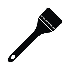 paint brush silhouette art