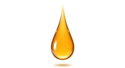 Golden Droplet: A single, glistening drop of a golden liquid, possibly honey or oil, hangs delicately, showcasing its smooth texture and highlighting the beauty of the natural resource.