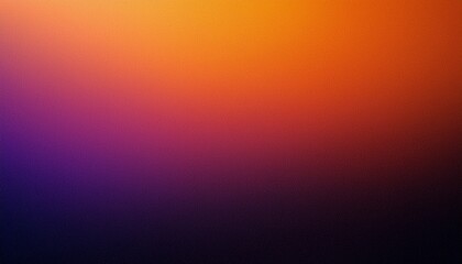 Obraz premium color gradient background orange purple black grain noise texture abstract design copy space