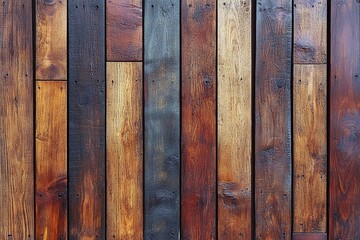 Fototapeta premium Teak wood texture natural earthy tones close-up