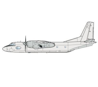 Russisches Transportflugzeug
