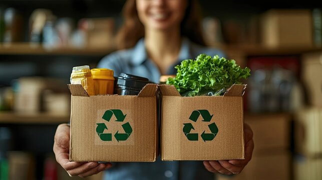 Small business sustainability featuring green practices, waste reduction, and eco-friendly business models designed to help small businesses thrive while reducing environmental impact.