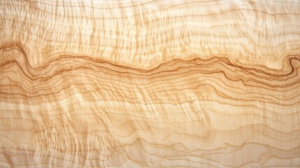 Bright maple wood background with delicate horizontal wood grain, clean and smooth finish generative ai