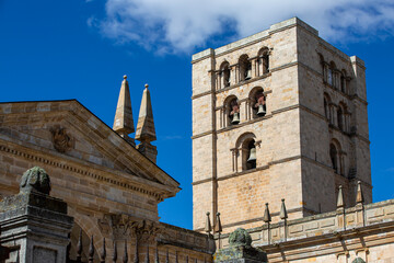 Vistas de la catedral de Zamora