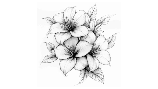 Gallery-Magic Flowers: Relaxing Coloring Pages for Adults and Teens" in Vintage Style