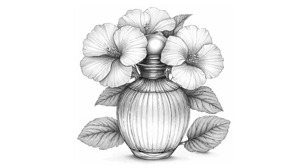 Gallery-Magic Flowers: Relaxing Coloring Pages for Adults and Teens" in Vintage Style