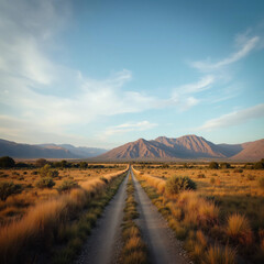 road in the desert