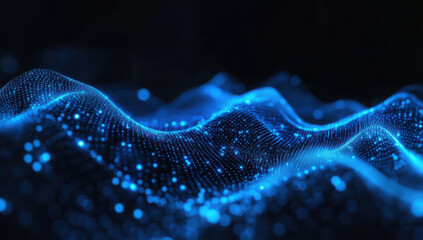 Concept of Network, internet communication. Abstract technology background - 3d illustration 
