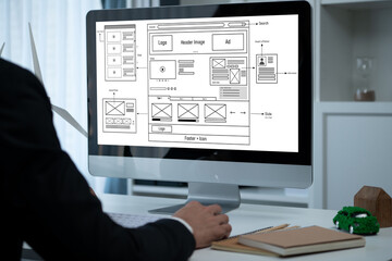 Website design software provide brisk template for online retail business and e-commerce
