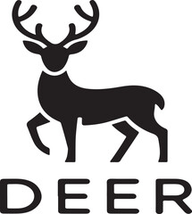 Deer Silhouette Logo 