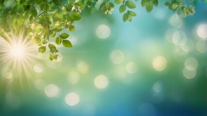 abstract bokeh background