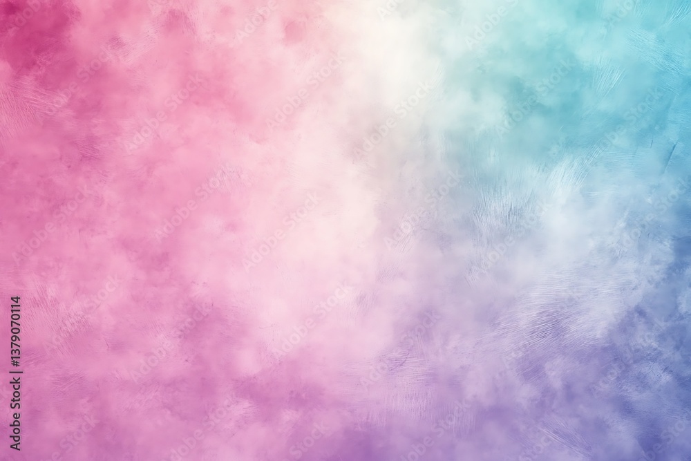 Wall mural abstract pastel grainy texture with soft gradients and noise.