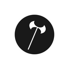 Labrys icon vector stock image.