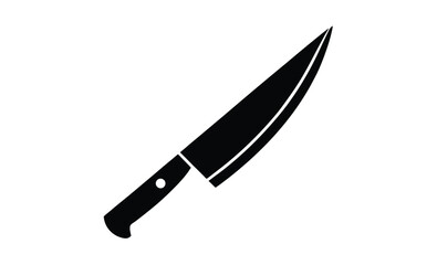 Illustration of a knife silhouette
