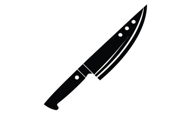 Illustration of a knife silhouette