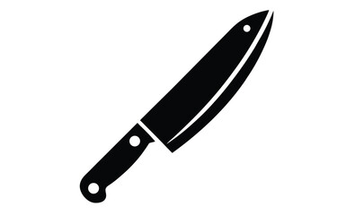 Illustration of a knife silhouette
