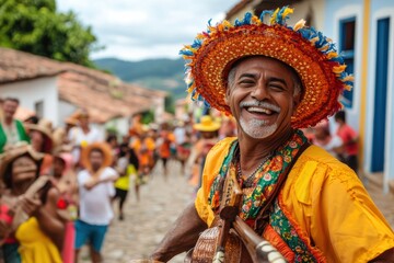 street celebration in Brazil Tiradentes Day