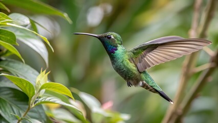 Fototapeta premium hummingbird in flight