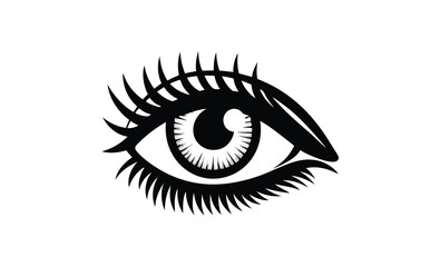 eye illustration silhouette