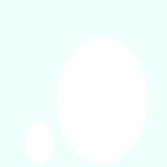 easter egg isolated on white