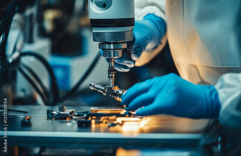Poster precision engineering robotics assembly automation manufacturing technology process control