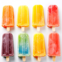 ice cream isolated on white