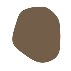 Flat irregular shape Midcentury boho abstract shap png