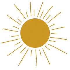 sun vector illustration