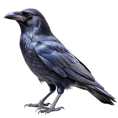 crow png, transparent background
