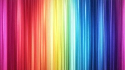 Obraz premium Vibrant Rainbow Stripes: A Colorful Abstract Background