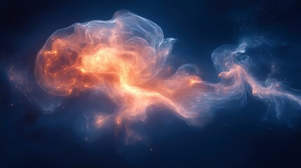 Fototapeta premium Cosmic Nebula Formation