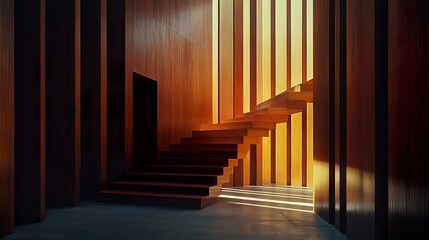 Fototapeta premium Discover the Art of Light and Shadow in Creative Visuals Enhancing Mood and Atmosphere for an Unforgettable Storytelling Experience