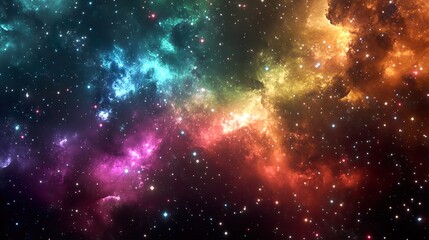 Fototapeta premium Dive into the Mesmerizing Universe of Digital Art with Captivating Emission Clusters Showcasing Creative Expressions and Imaginative Designs in Visual Storytelling