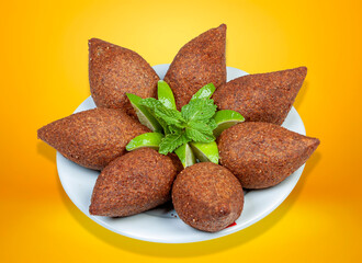 Fried kebab, traditional Arab cuisine