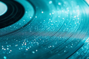 music record, retro style.t, new year, winter, christmas, , glitter.new year,birthday.banner, postcard.blue wallpaper.60s,70s,80s,vintage.place for text