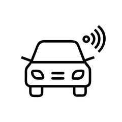 Car alarm icon
