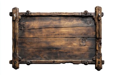 Rustic Wooden Sign