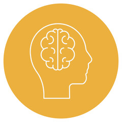 Mind Icon, Unlocking the Power of the Mind, The Mind A Gateway to Infinite Possibilities, vector