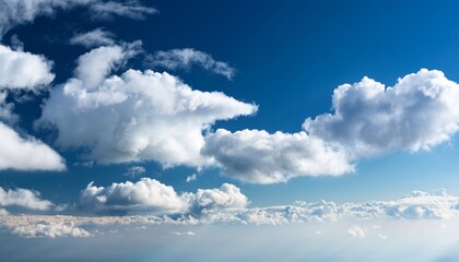 beautiful clouds isolated