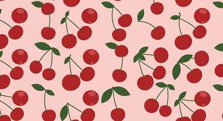 Cherry Blossom Repeat AI Generated