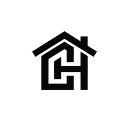 ch real estate logo design	