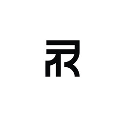 r real estate logo design