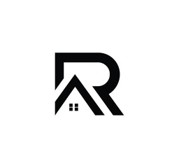 ra real estate logo design	