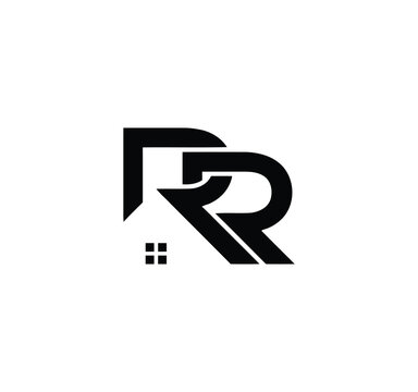 rr real estate logo design	