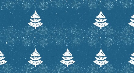 Winter's Whisper: Celestial Pines AI Generated